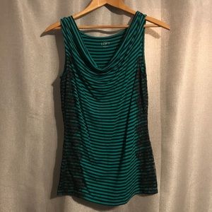 Loft cowl neck tank top size S